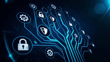 Siber Güvenlik sembollerini