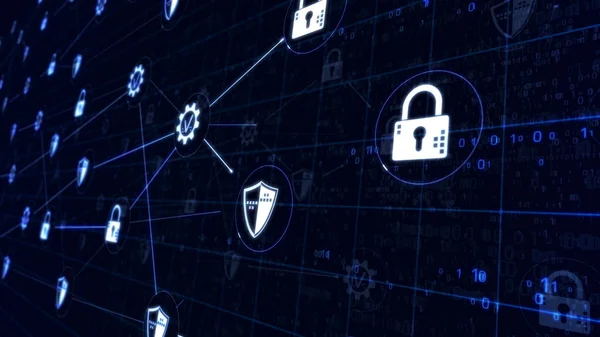 Siber Güvenlik sembollerini