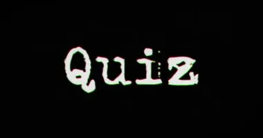 Bilgi yarışması ve soru işareti, hasar retro televizyon arkaplanındaki metni bozdu. Gürültü ve arıza efektli soyut bir kavram. Kusursuz ve 3D döngülü canlandırma canlandırması.