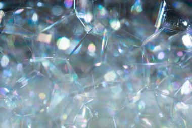 sabun köpükleri siyah arkaplanda