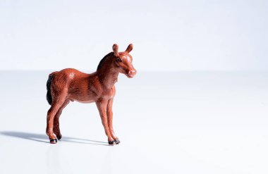 Klasik plastik at oyuncak figürü..