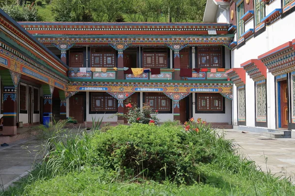 Garten Ranka Kloster Sikkim Indien — Stockfoto