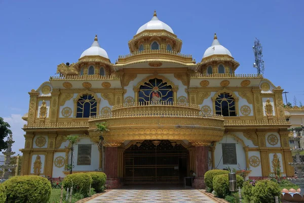 Виду Входу Храм Сайбаба Намчі Сіккім Індія — стокове фото