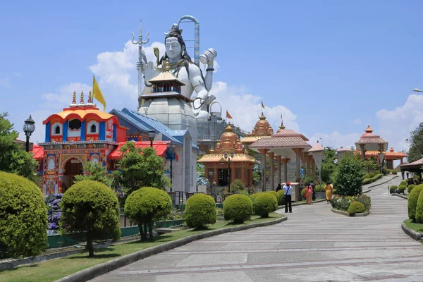 Grande Estátua Lord Shiva Visto Estrada Char Dham Namchi Sikkim — Fotografia de Stock