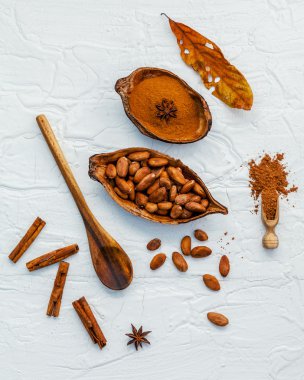 Tatlılar arka plan ve tatlılar menü tasarımı. Kahverengi çikolata p