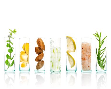 Ev yapımı Cilt Bakımı ve vücut scrubs doğal maddeler aloe ile