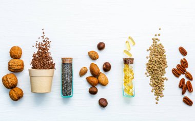 Seçim gıda kaynakları omega 3. Süper gıda yüksek omega 3 ve 