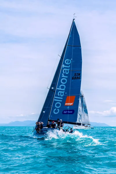 Samui Regatta 2015, Tajlandia - 25 maja: Wydarzenia w mieście Chaweng beach , — Zdjęcie stockowe