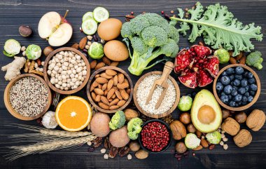 Sağlıklı gıdalar seçimi için Malzemeler. İyileşme kavramı