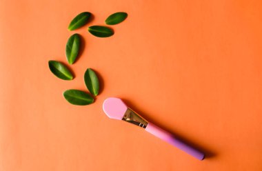 Pembe silikon spatula. 