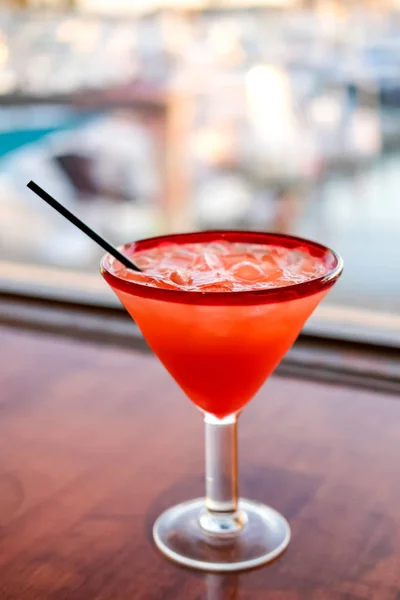 Cocktail margarita fraise . — Photo