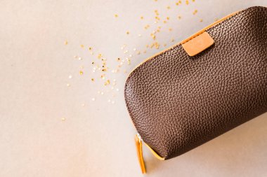 Kozmetik ürünleri arka planı. 