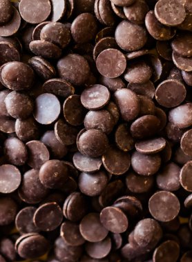 karanlık Kuvertür çikolata.