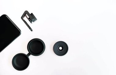 Cep telefonu makro lensi.