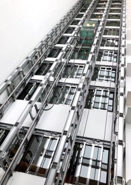 Cam asansörler arka plan