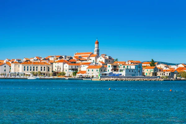 Wybrzeże Adriatyku Chorwacji Piękne Miasto Betina Wyspie Murter Dalmacji — Zdjęcie stockowe