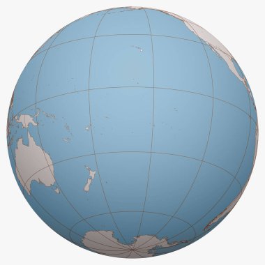 Dünyadaki Cook Adaları 'nda. Dünya yarımküresi Cook Adaları 'nın konumuna odaklandı. Cook Adaları haritası.