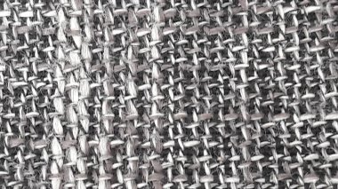 Yapısal gri doğal kumaş