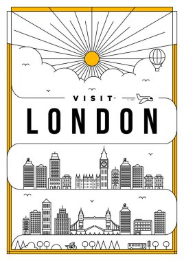 Şablon London city /