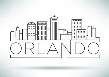 Orlando doğrusal şehir manzarası 