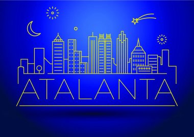 Atalanta doğrusal şehir manzarası 