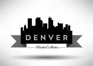 Denver şehir manzarası