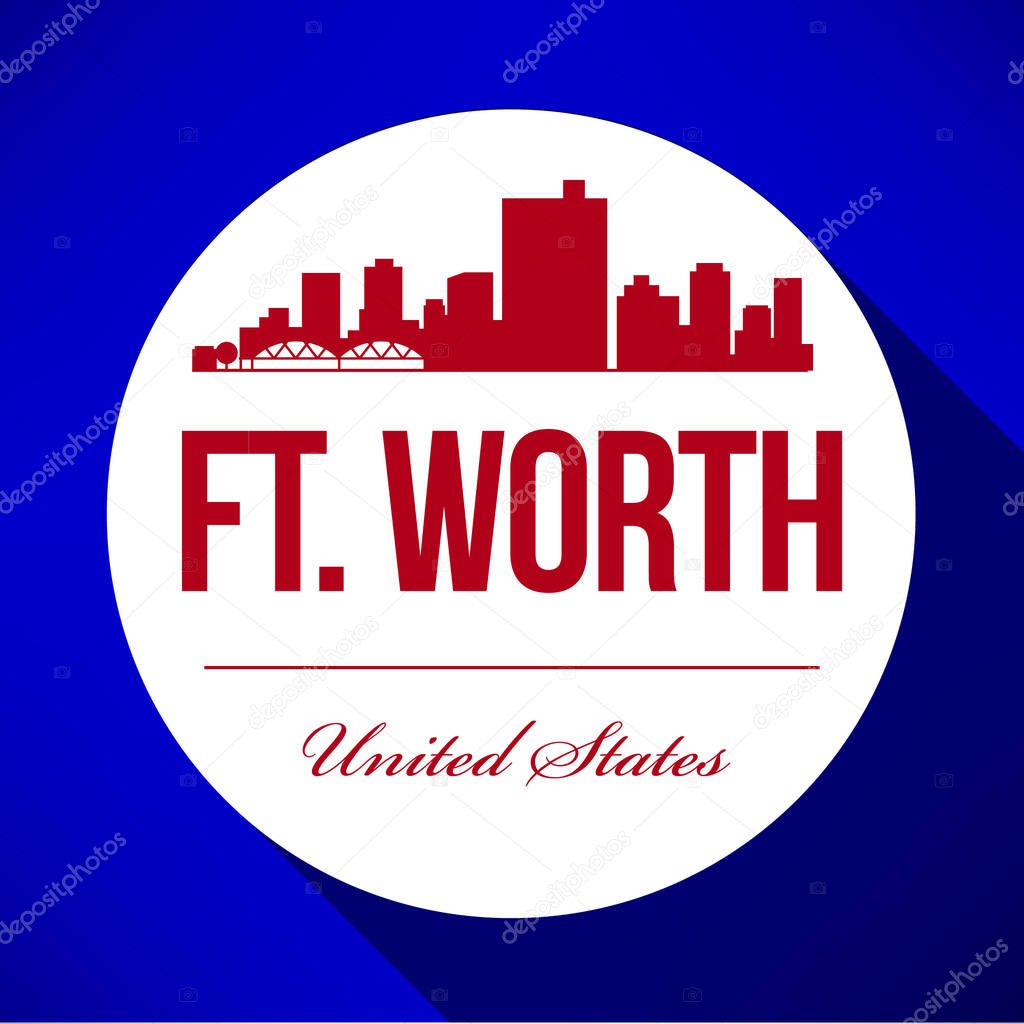 Ft. Worth City Skyline