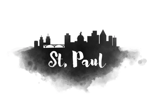 St. Paul City Skyline — Foto Stock