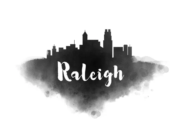 Raleigh City Skyline — Stock Photo, Image