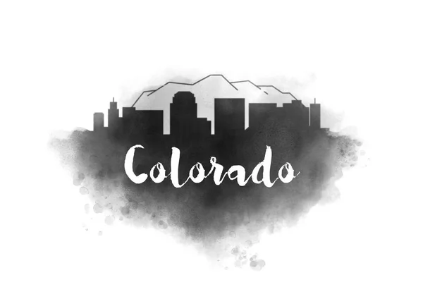 Colorado City Skyline — Foto Stock