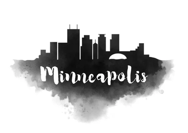 Minneapolis City Skyline — Stock Photo, Image