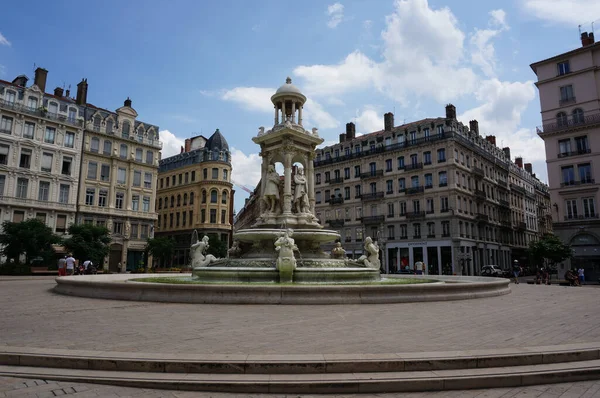 Lyon France 2015 Square Jacobins Lyon — стоковое фото