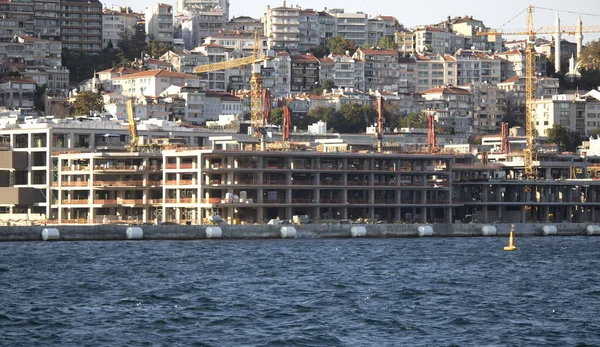 Istanbul, Turchia - Settembre-14.2019: Il processo di costruzione del progetto di Istanbul galataport . — Foto Stock