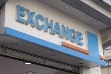 Türkiye 'de turist ve turist döviz dükkanı.