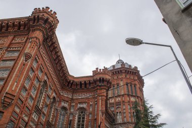 Tarihi eski Yunan okulu. İstanbul Balat 'ta.