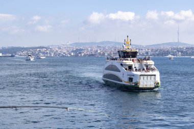 İstanbul 'da günde bir kış. İstanbul feribotu kışın Boğaz 'a açılacak