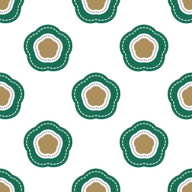 Düz doğrusal tasarım. Tüy folyolarının kusursuz dokusu. Duvar kağıdı, kalıp dolguları, web sayfası, yüzey dokuları, tekstil baskısı, ambalaj kağıdı için kullanılabilir - Vektör