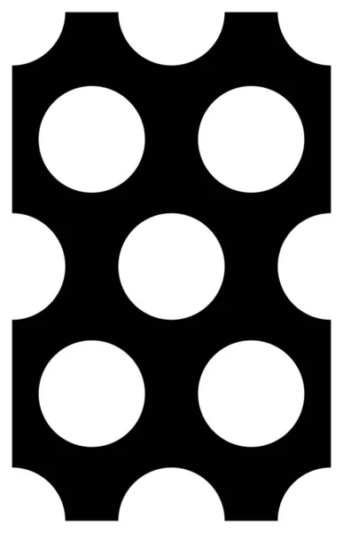 Hintergrund Mit Dem Bild Eines Geometrischen Musters Geeignet Für Zeitschriftencover — Stockvektor
