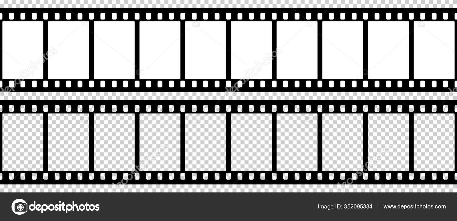 Black White Camera Film Template Right Angles Frame Vector Illustration  Stock Vector by ©pa.and.ha 352095334