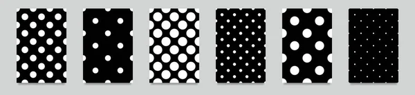 Ensemble Couvertures Partir Textures Sans Couture Arrière Plan Avec Image — Image vectorielle