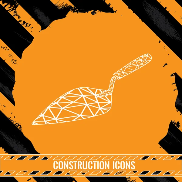 Illustration icône construction — Image vectorielle