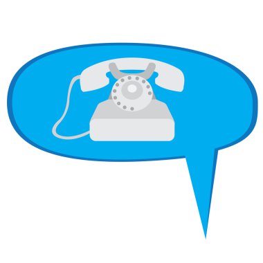 Sohbet servisi illüstrasyon