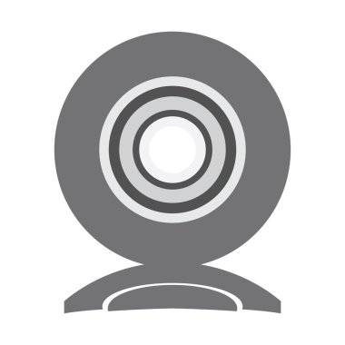 İzole web cam simgesi