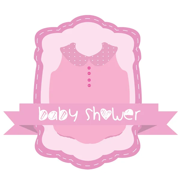 Baby shower ilustracja — Wektor stockowy