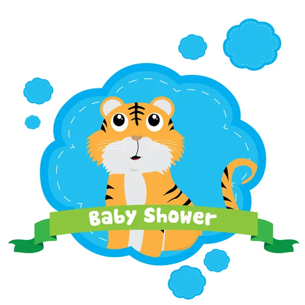 Baby shower ilustracja — Wektor stockowy