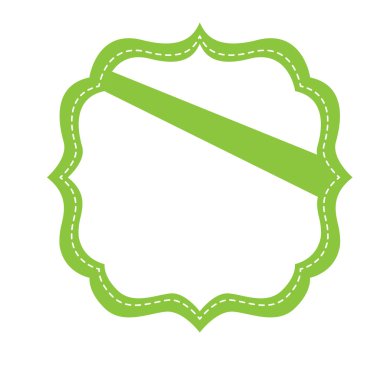 İzole şerit illüstrasyon