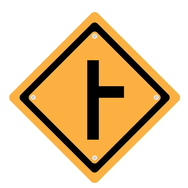 Illustrazione segnale di transito — Vettoriale Stock