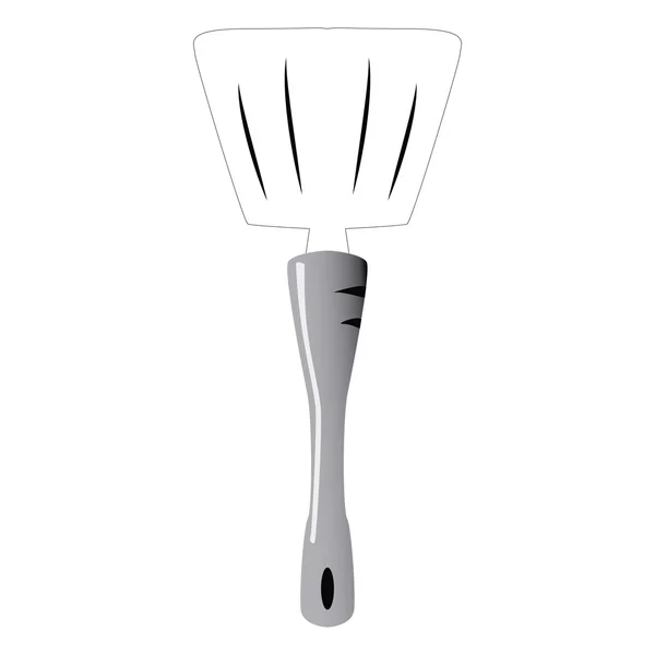 Utensil de barbacoa aislado — Vector de stock