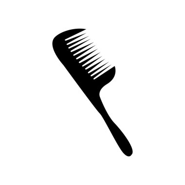 İzole tarak illüstrasyon