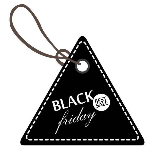 Black friday label — Stock Vector